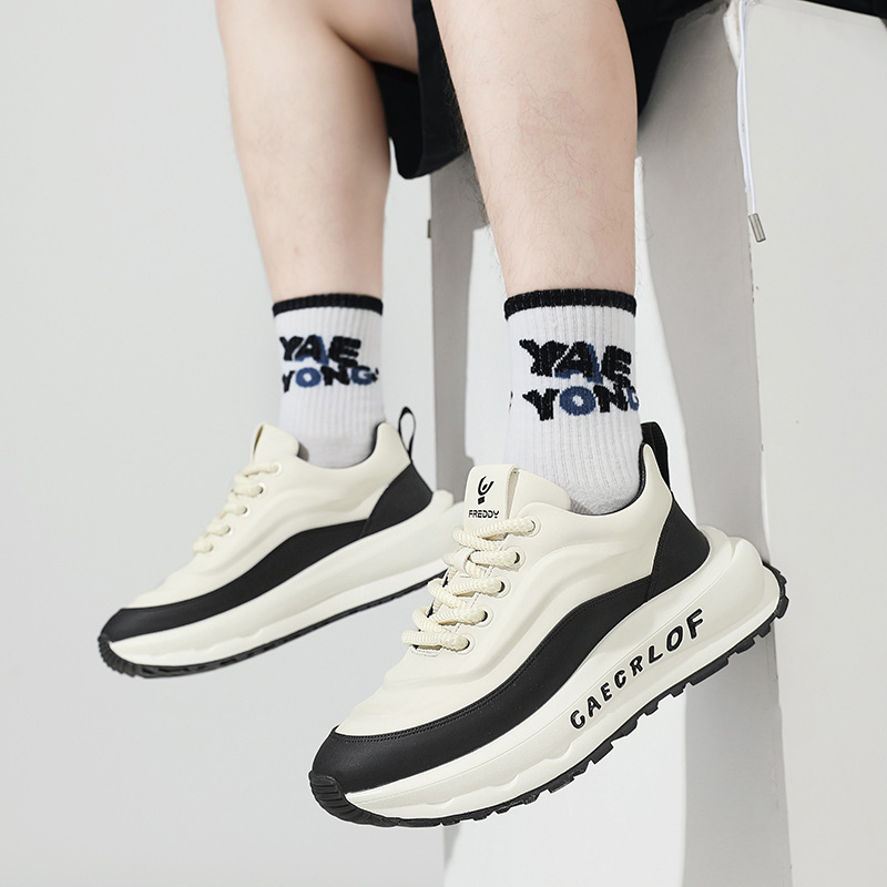 THICK SOLE INCREASED LIGHTWEIGHT VERSATILE FASHION CASUAL SHOES